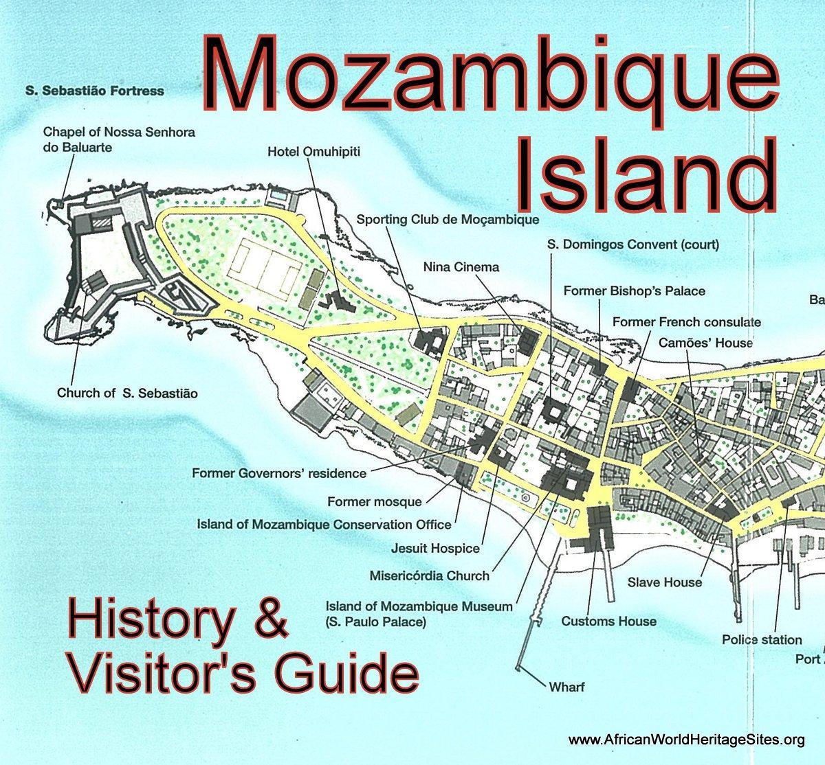kartes Mozambikas salas